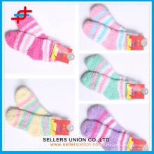 Ladies Colorful Terry Cloth Sock/Terry Sock Manufacture/Sock Terry Wholesale